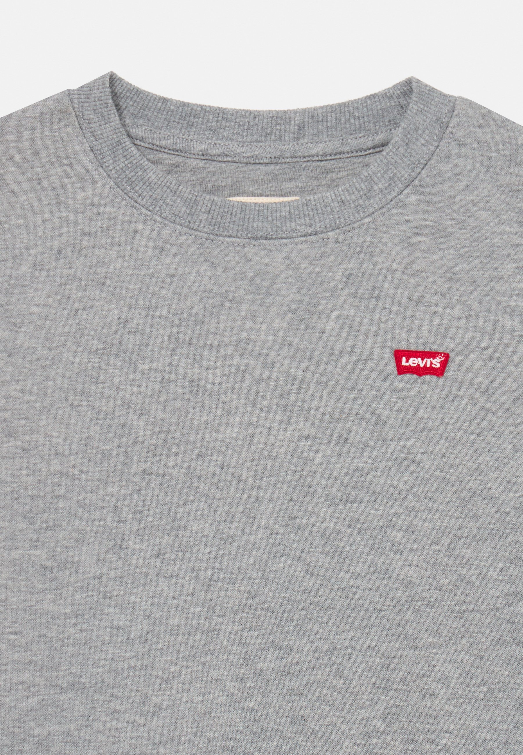 Sweat-shirt unisexe Levi's® MINI LOGO à col rond - gris