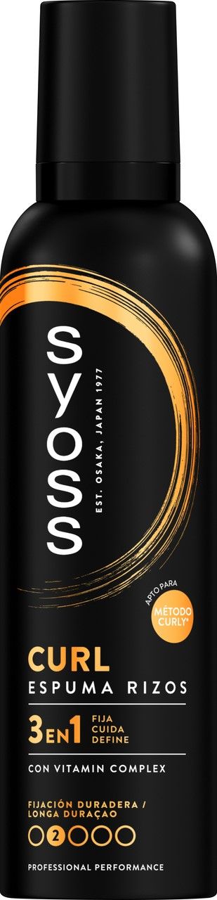 „RizosFlex Curl Mousse“ priemonės garbanotiems plaukams