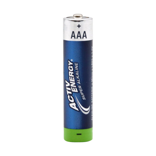 Super alkaline AAA microbatterijen, verpakking van 100 stuks