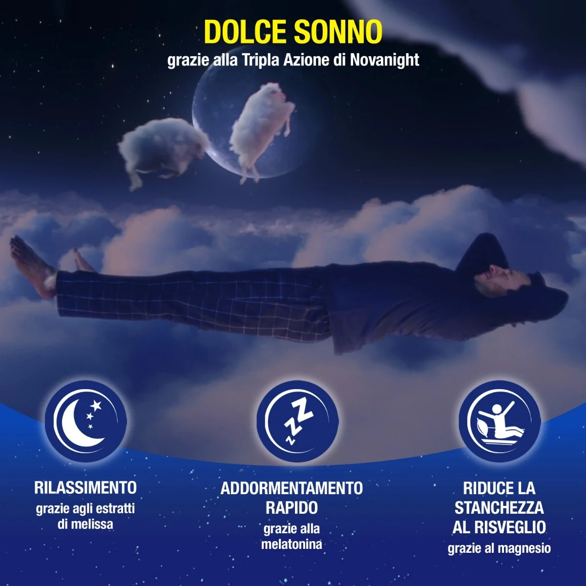 NOVENIGHT Novanight Dolce Sonno 32 saquinhos de chá Chá de ervas para dormir