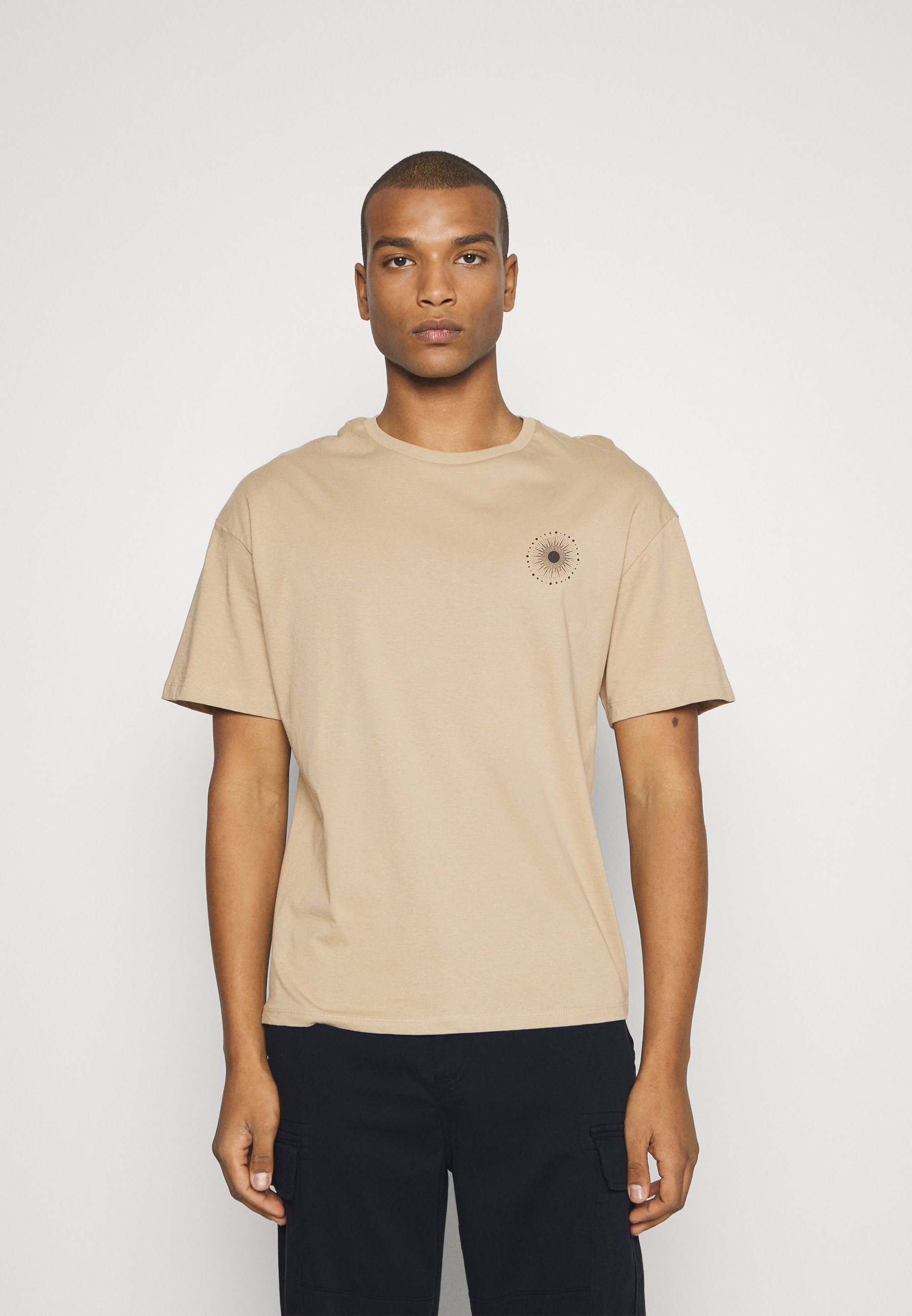 Maglietta girocollo Jack & Jones JORJUPITOR TEE - Stampa - beige