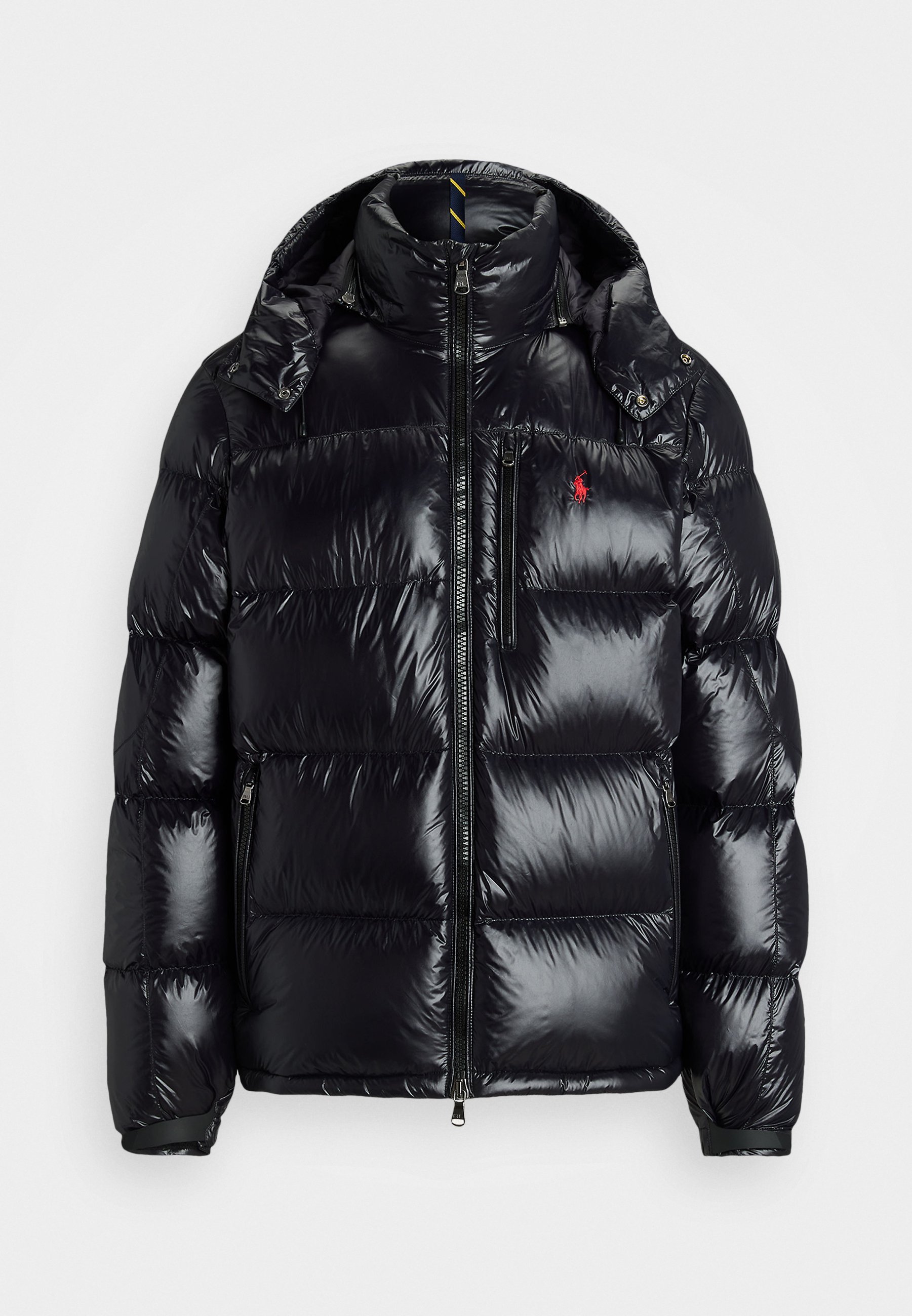 THE GORHAM GLOSSED DOWN JACKET - Péřová bunda - black