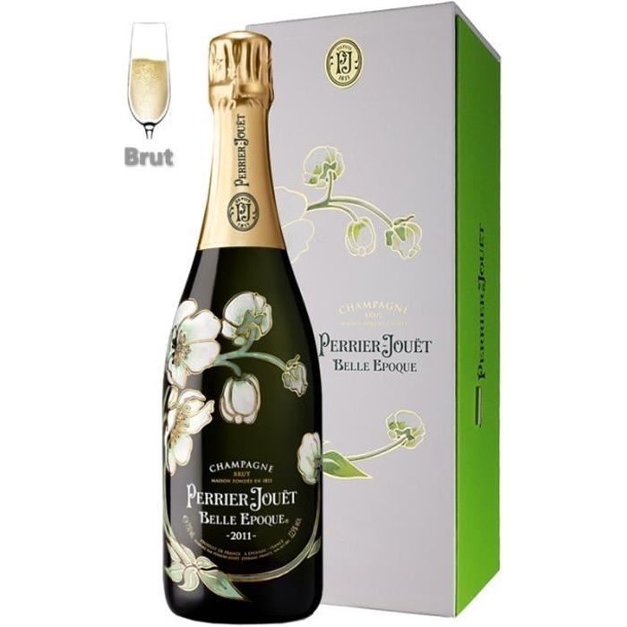 CHAMPAGNE PERRIER JOUET LA BELLE ÉPOQUE 2011 - BRUT 75cl Coffret Luxe