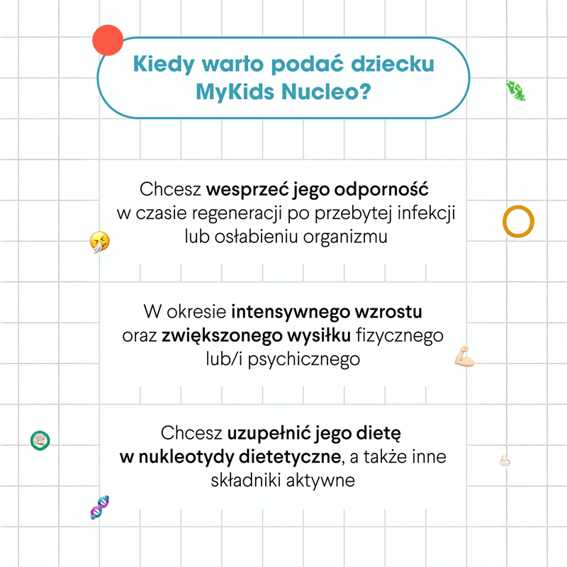 Health Labs Care MyKids Nucleo Nahrungsergänzungsmittel zur Stärkung des Immunsystems bei Kindern
