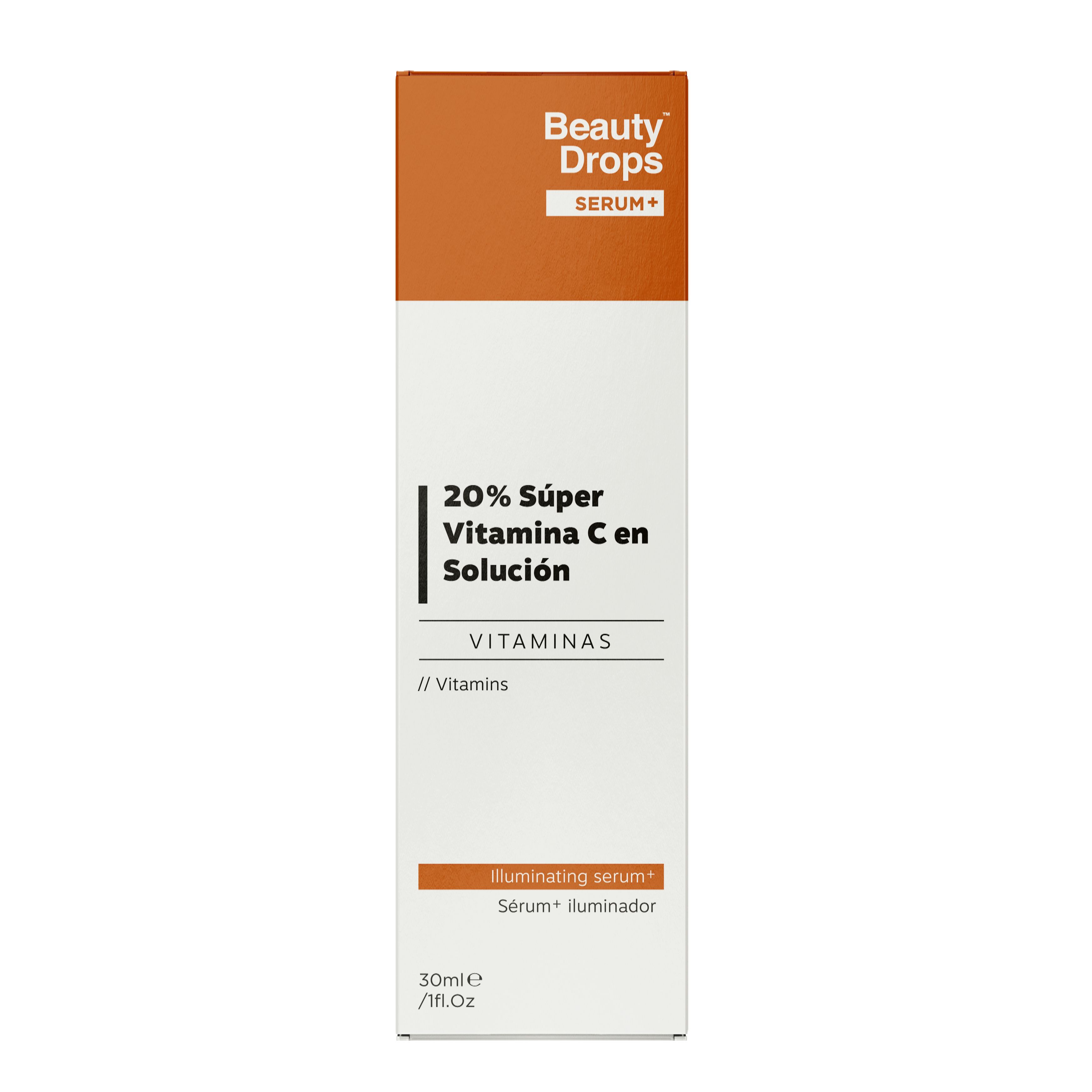 20 % supervitamino C tirpalo skaistinamasis serumas Serumai