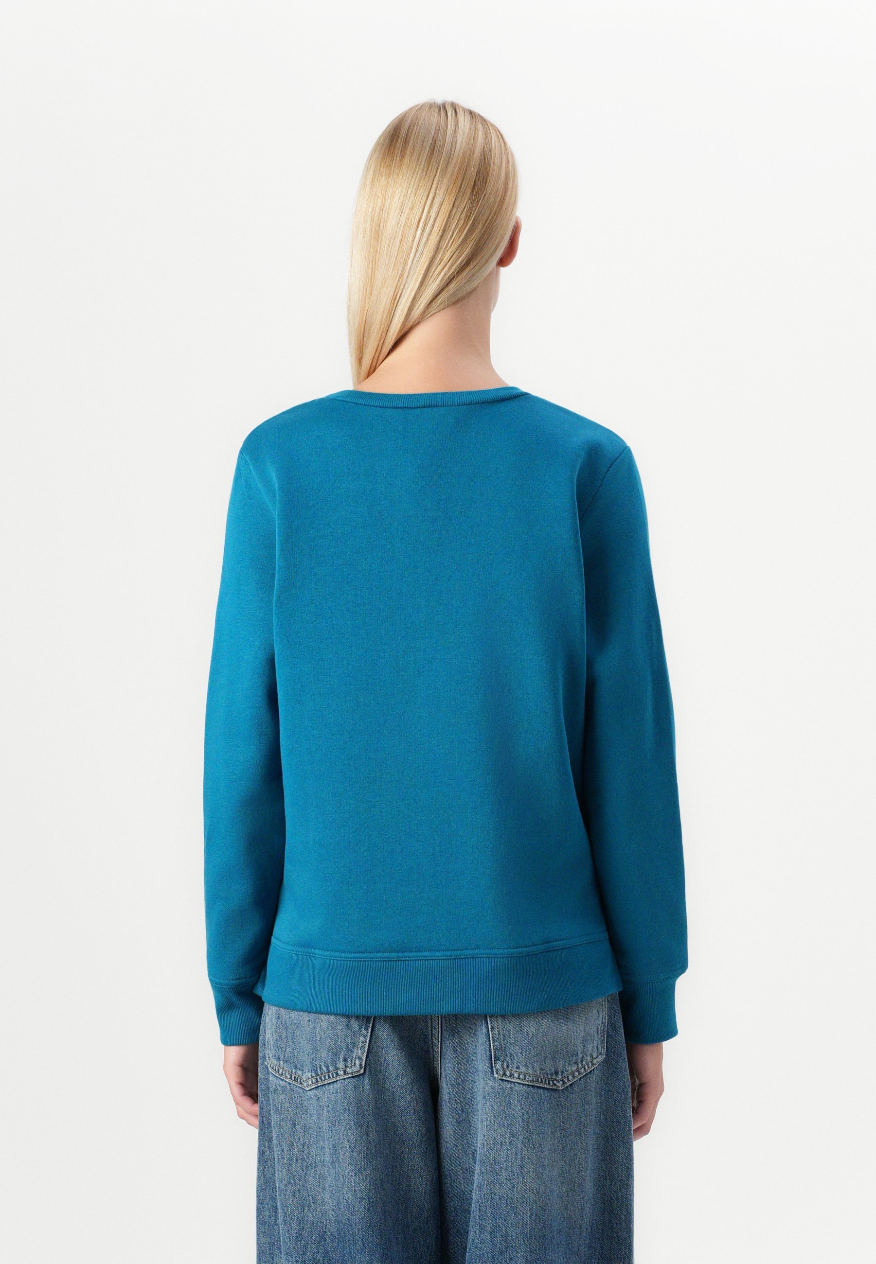 GAP LOGO DOORBUSTER CREW - Sweatshirt - deep water teal