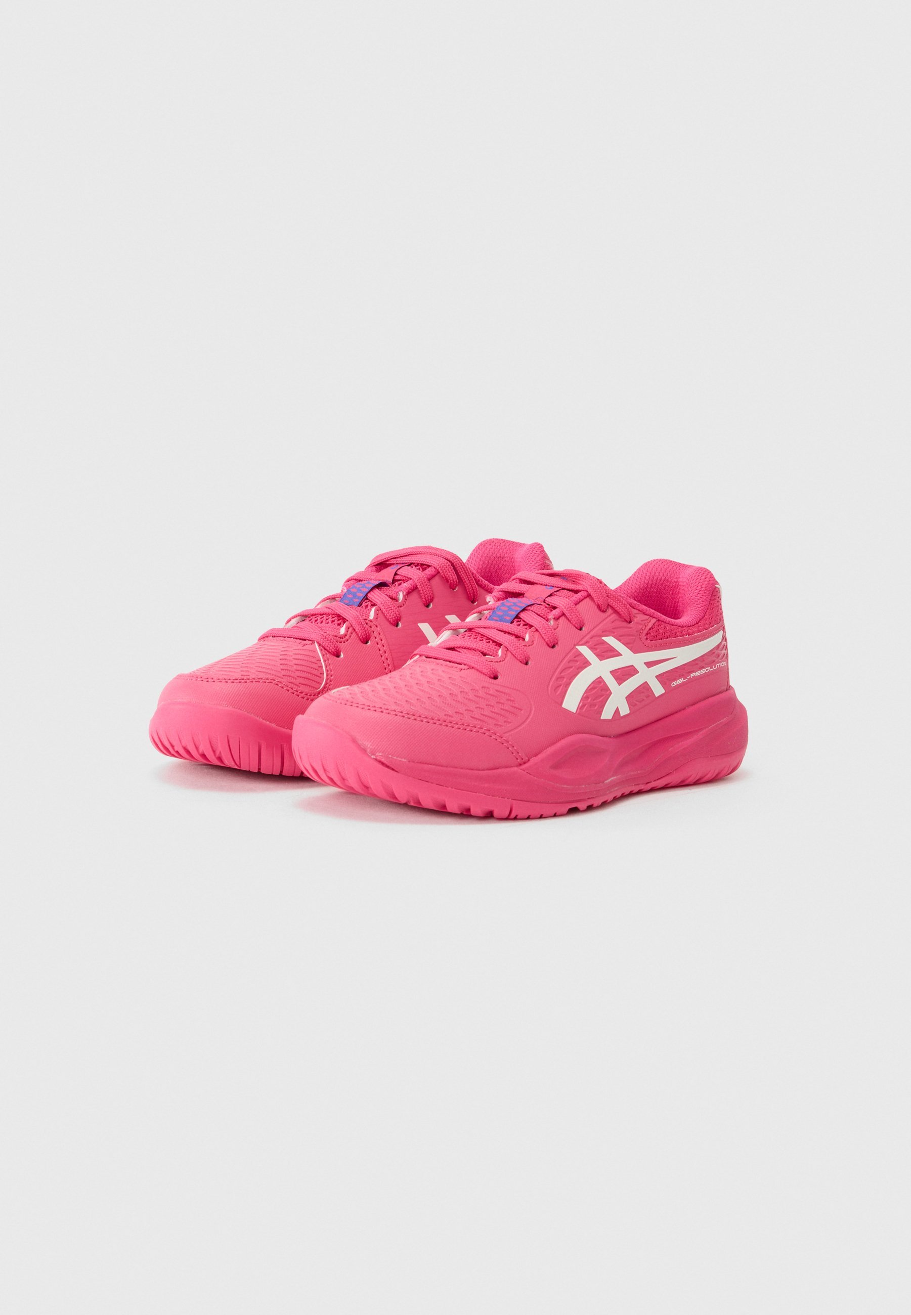 ASICS GEL RESOLUTION X UNISEX - Scarpe da tennis multi-campo - rosa acceso/crema