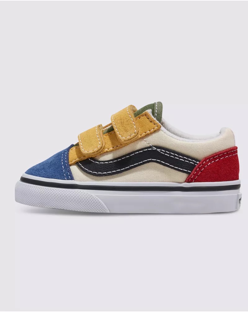 Toddler Old Skool V Color Block Shoe