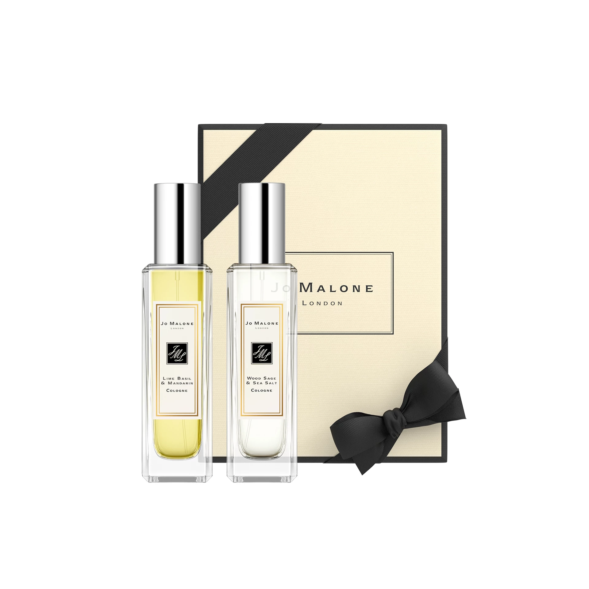 Lime Bazsalikom és Mandarin + Fa Zsálya és Tengeri Só Kölni Illatpárosítás Duó 2 x 30 ml - Jo Malone London
