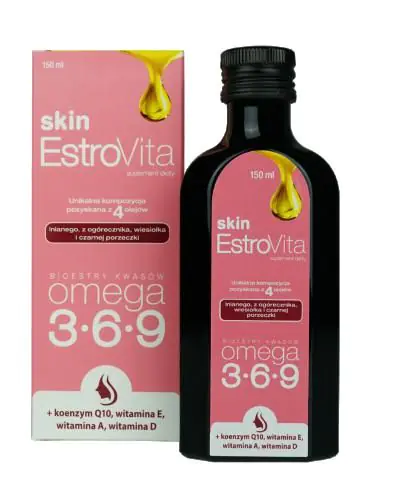 Estrovita Skin Kwasy omega-3-6-9, 150 ml