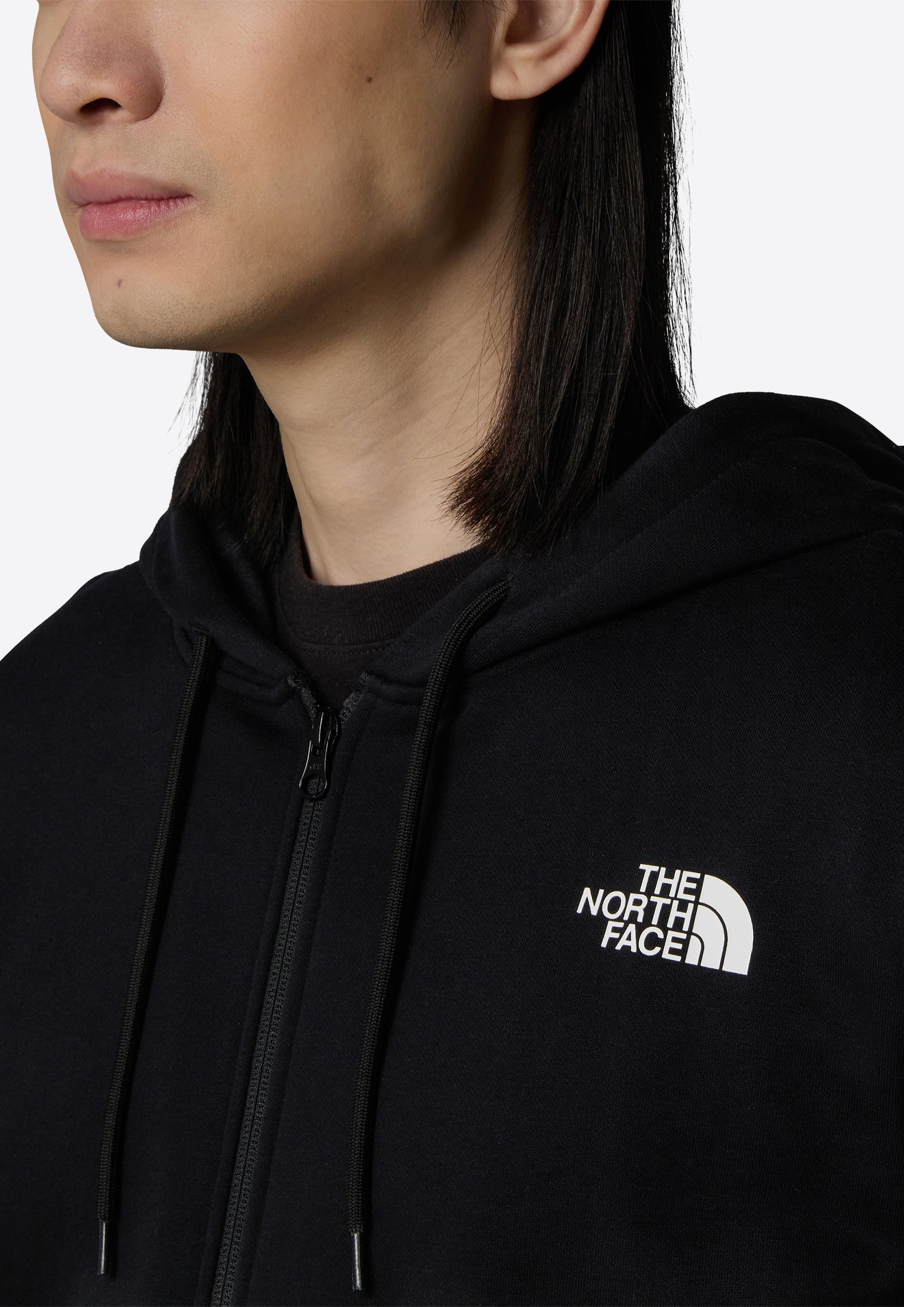 The North Face SIMPLE DOME FULL ZIP HOODIE - Kapuzenpullover mit Reißverschluss - Schwarz
