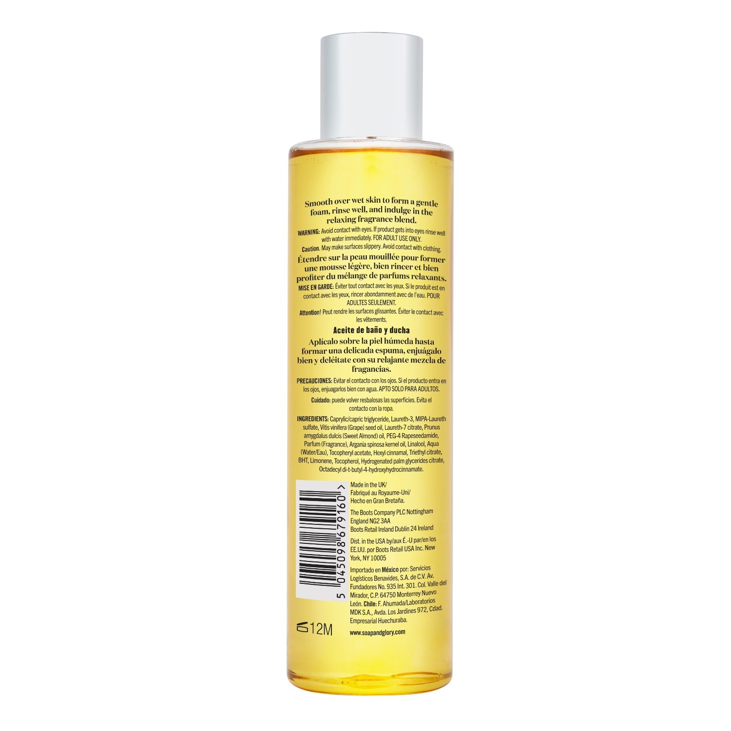 „Soap & Glory“ vonios aliejus „Perfect Zen“ dušo aliejus – 200 ml