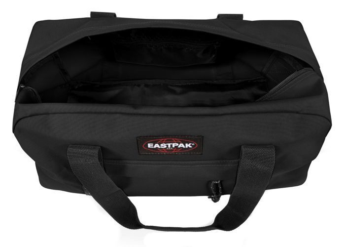 Bolsa de viaje compacta Eastpak de 24 litros, color negro.