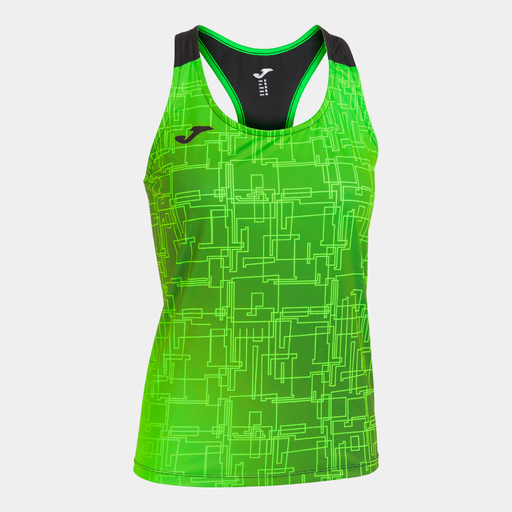 Camiseta Tirantes Joma Elite Viii Verde Flúor Negro