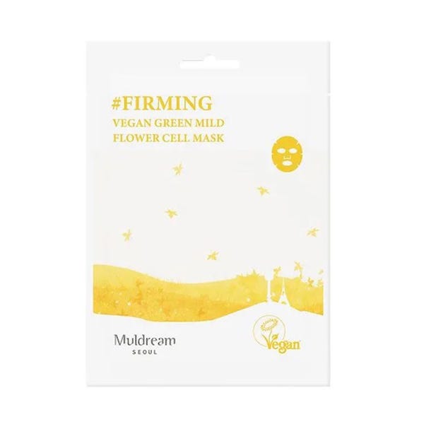 Ansigtsmaske med celluloseblomster | 25 ml