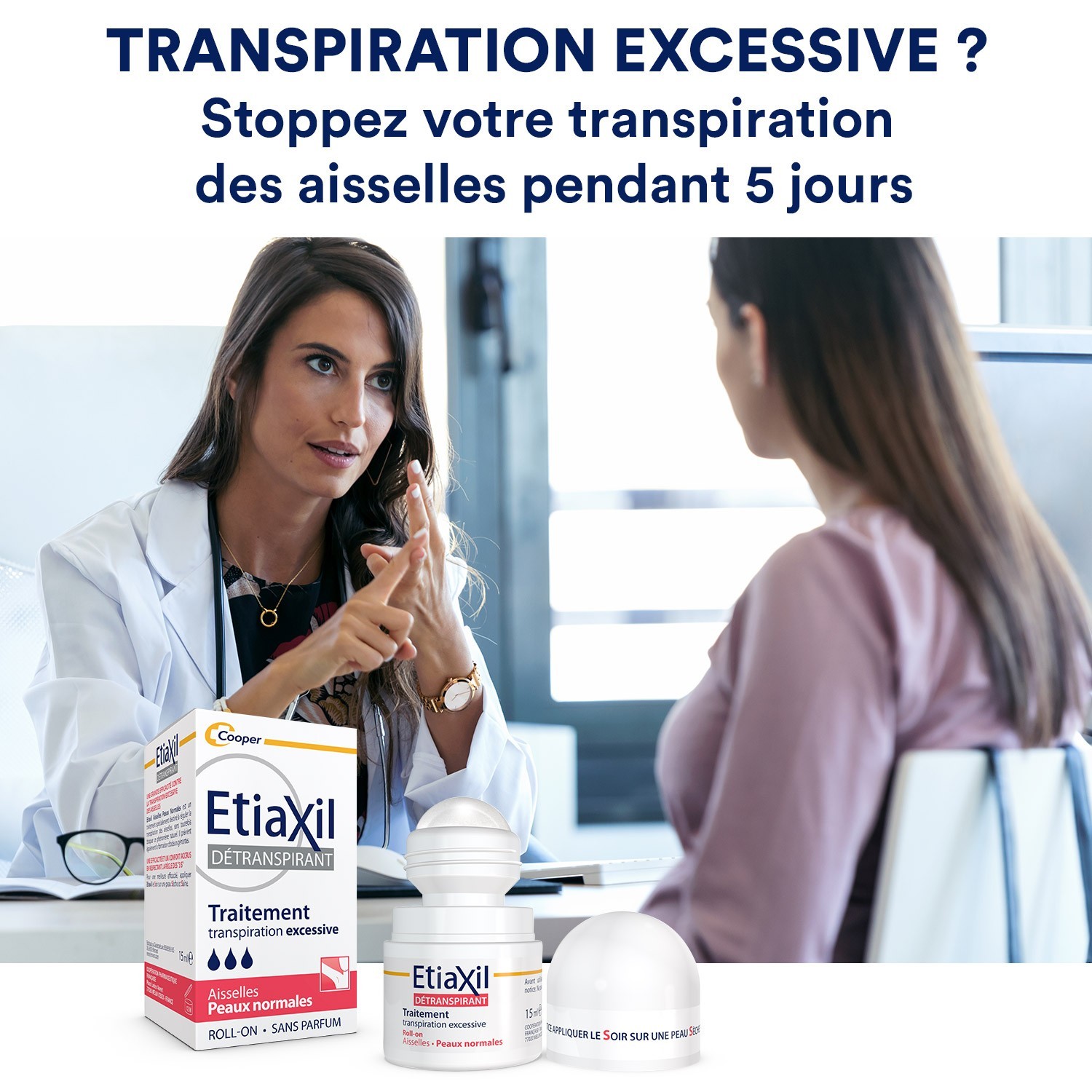 Etiaxil Détranspirant Aisselles EXTREME Peaux Normales