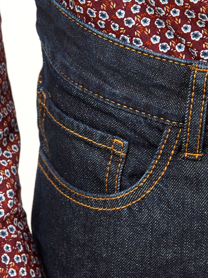 Calça jeans raw de corte regular - brut
