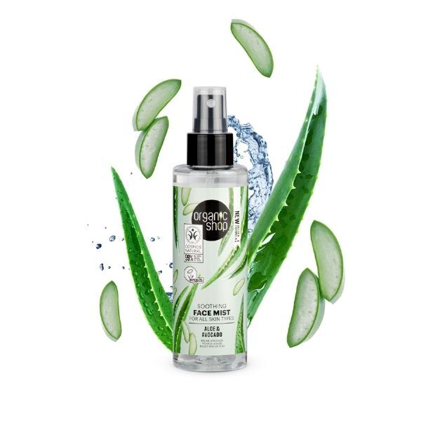 Zklidňující pleťová mlha Organic Shop pro všechny typy pleti 150ml