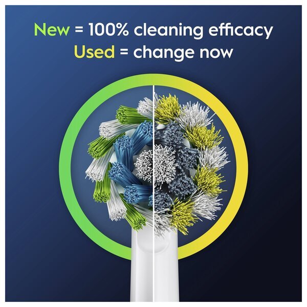 Oral-B Pro Cross Action Opzetborstels<br>with, 8 št