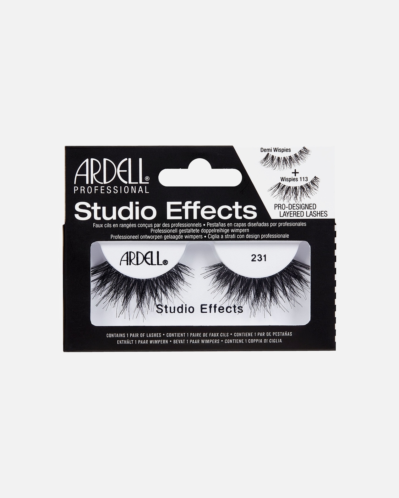 Umělé řasy Ardell Studio Effects – 1 pár