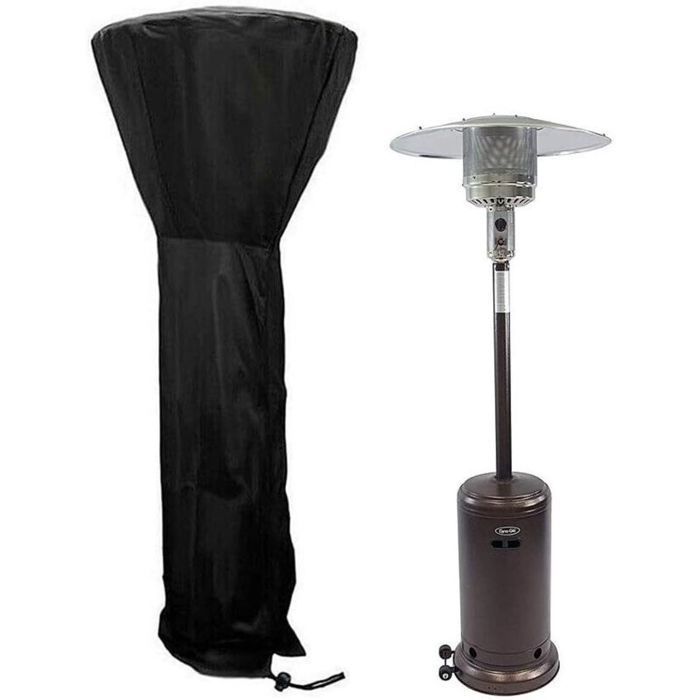 Funda impermeable para calefactor de exterior - LUSKYKA® - Tejido Oxford 210D - Impermeable - Dimensiones 226x85x48 cm