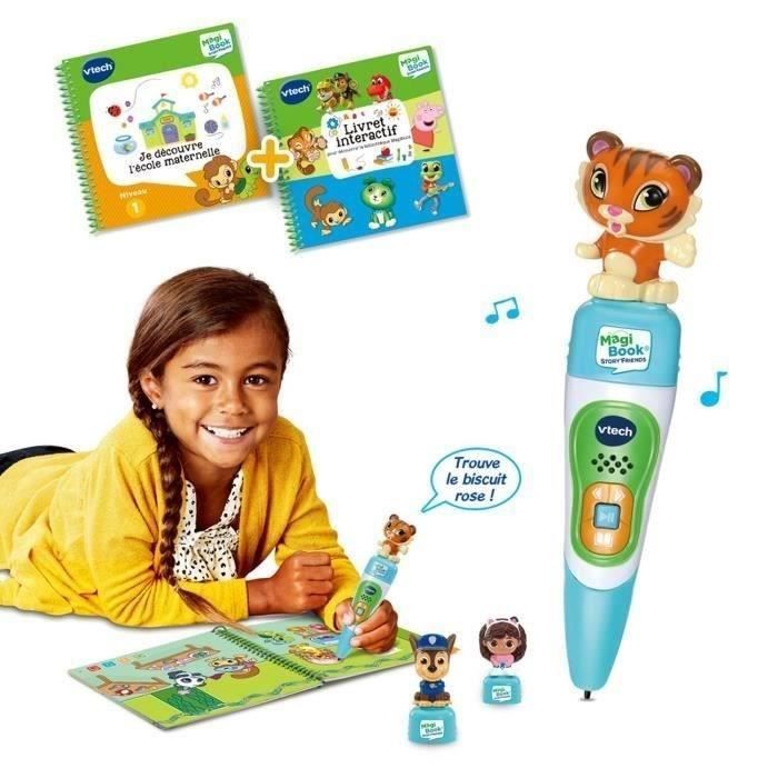 VTECH - MAGIBOOK STORY'FRIENDS - STARTER PACK (2 LIVRES INCLUS DONT 