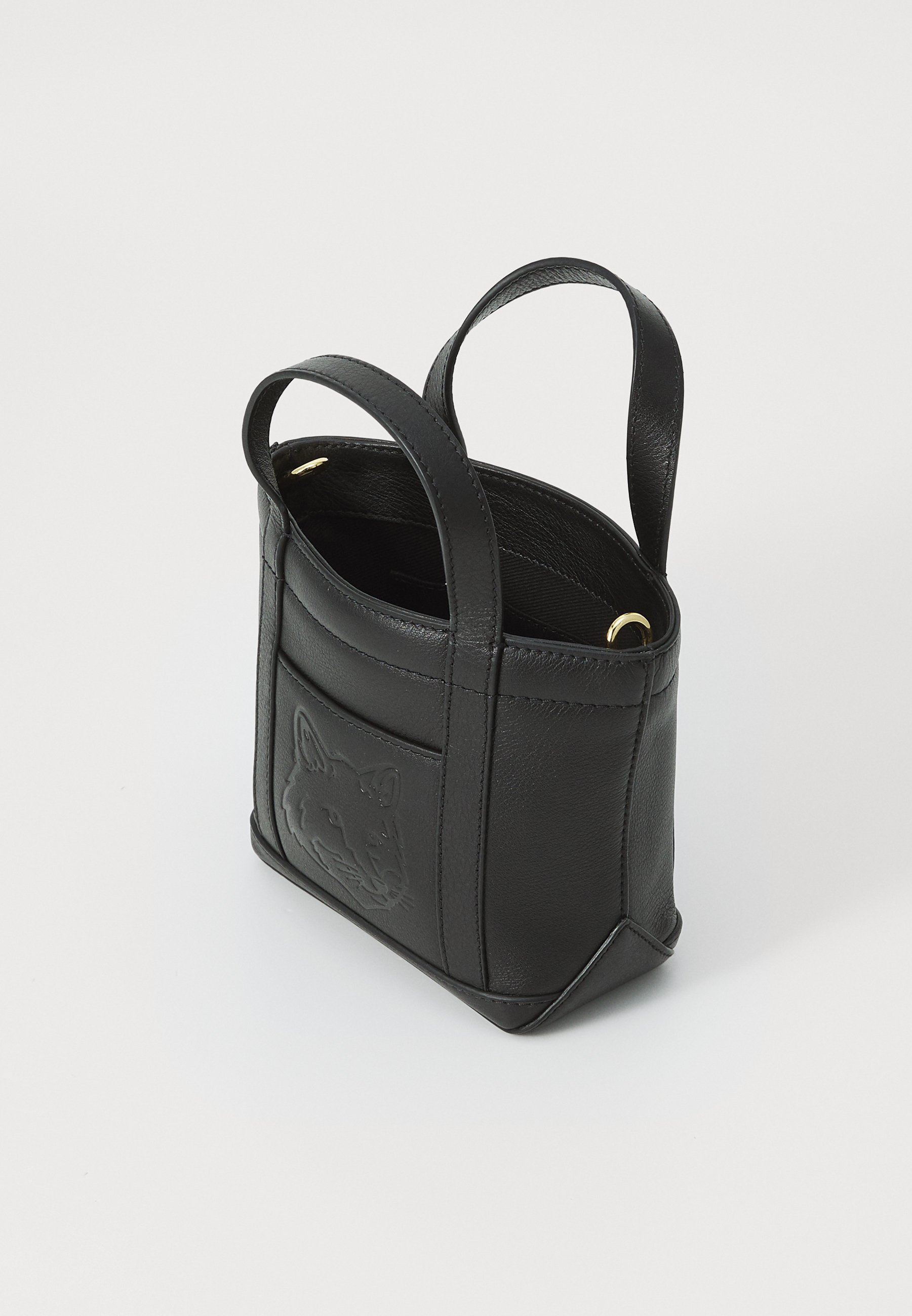Maison Kitsuné FOX HEAD MINI TOTE - Handtas - zwart