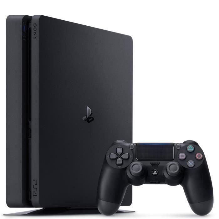 SHOT CASE - PS4 Slim 500GB Console Black-Jet Black - F Chassis - Official PlayStation