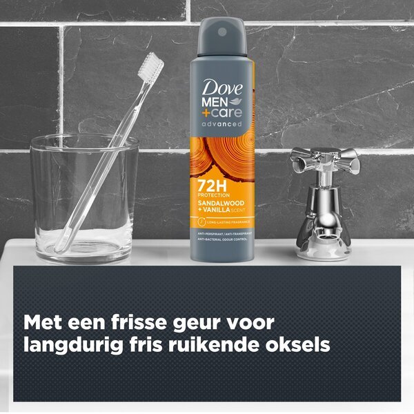 Dove Men+Care Advanced antiperspirantni sprej sa sandalovinom i vanilijom 150ml