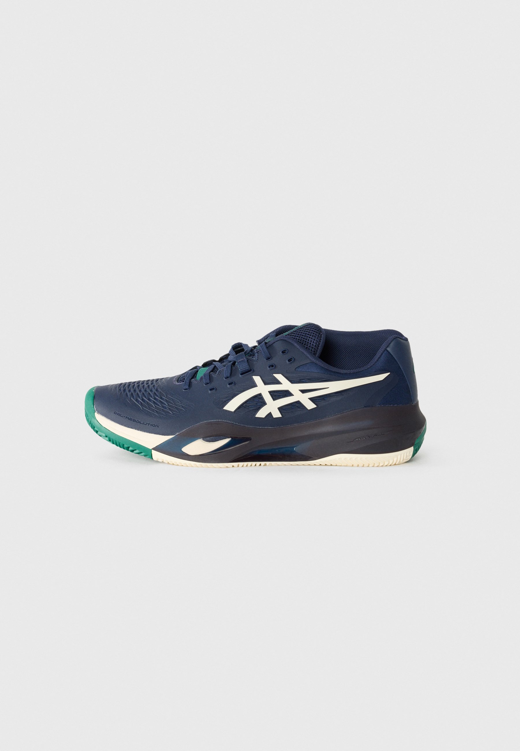 ASICS GEL RESOLUTION X CLAY - Tennisschuhe für Sandplätze - Mitternachtsblau/Creme