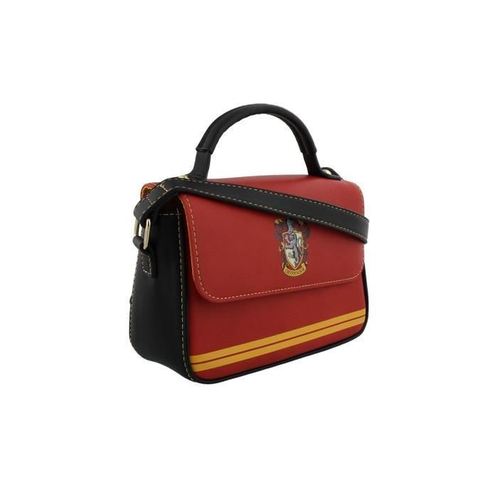 Gryffindor schoudertas/rugzak - Harry Potter - 19 x 17 x 7 cm - Paars - Volwassenen - Unisex