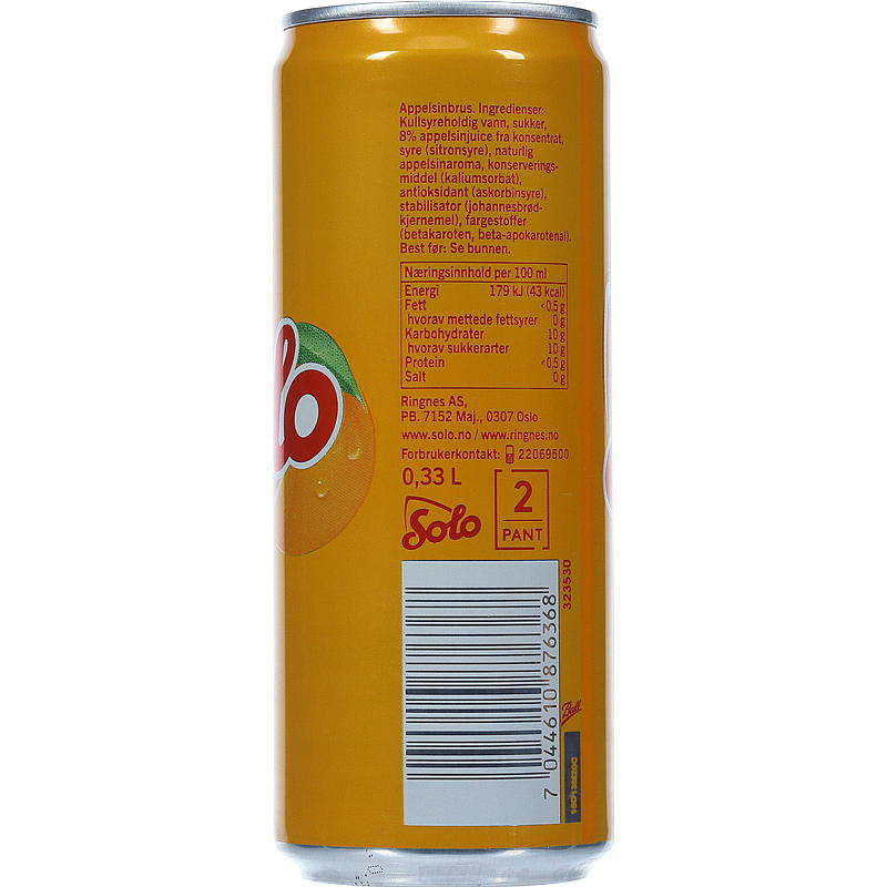 Solo Solo 0,33 l dåse