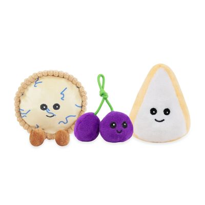 Trio de brânzeturi festive clasice Cupidon & Comet