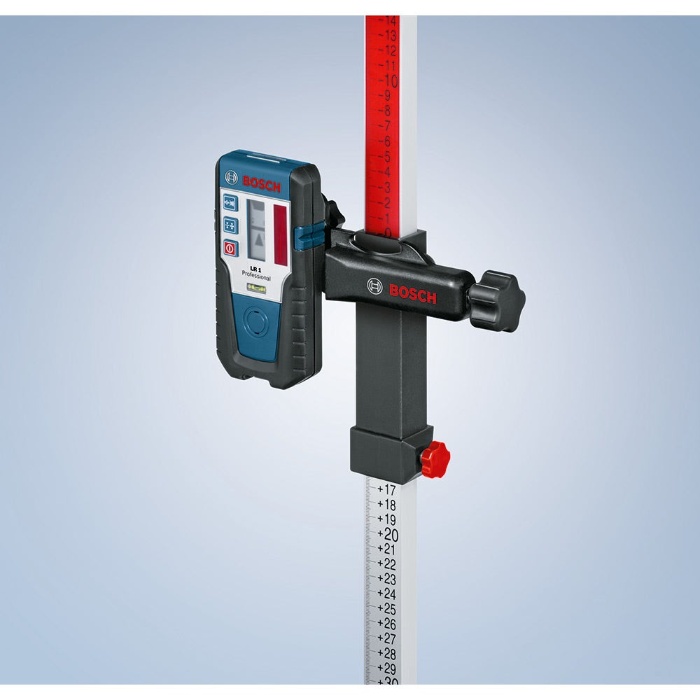 Detector de nível a laser rotativo BOSCH com feixe vermelho LR1