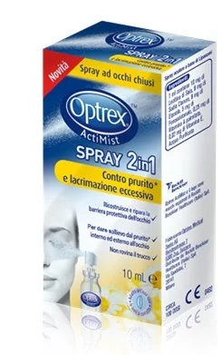 OPTREX Optrex Actimist spray 2 en 1 10 ml contra el picor de ojos y el lagrimeo excesivo