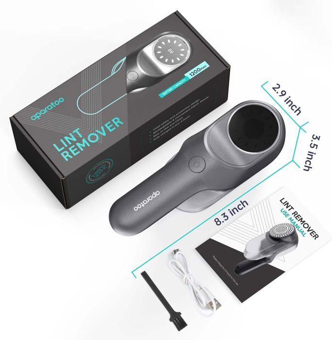 Rasoir Anti Bouloche,Puissant Rasoir Anti-Bouloche Électrique avec 3 Lame,3 Vitesses Dissolvant de Anti Peluches