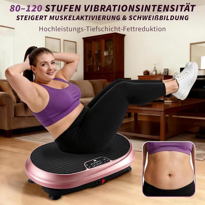 Plateforme vibrante - NETTLIFE - Version Pro - 199 niveaux (9 programmes) - Haut-parleur intégré - Charge 150 kg