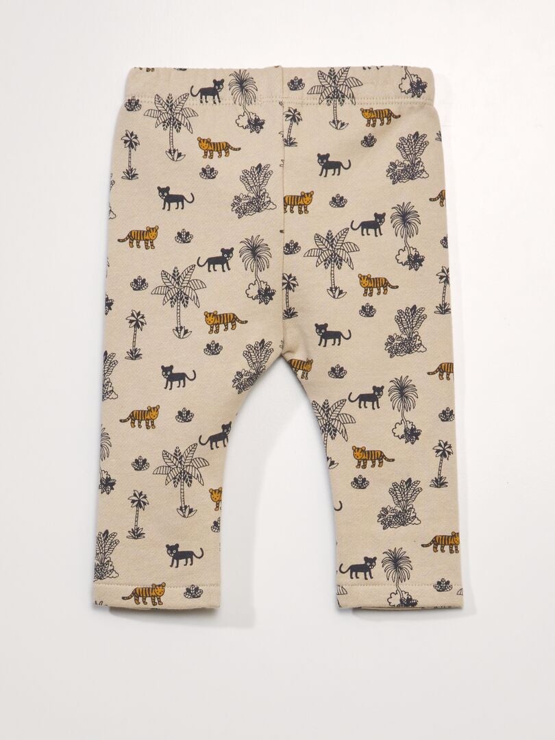 Lange legging - BEIGE