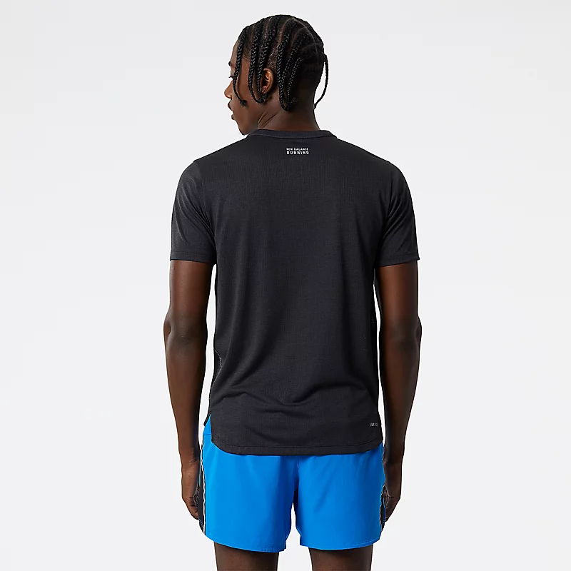 Impact Run Herren Kurzarm-T-Shirt - SCHWARZ