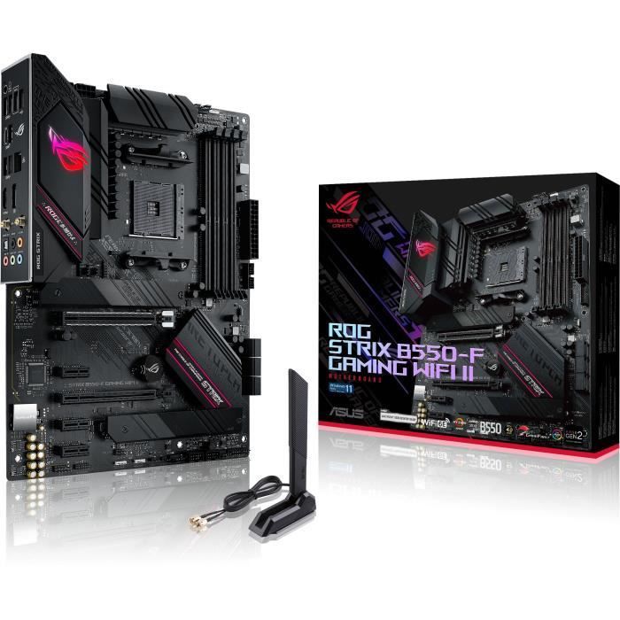 Placa-mãe - ASUS - ROG STRIX B550-F GAMING (WI-FI) II - (90MB19V0-M0EAY0)