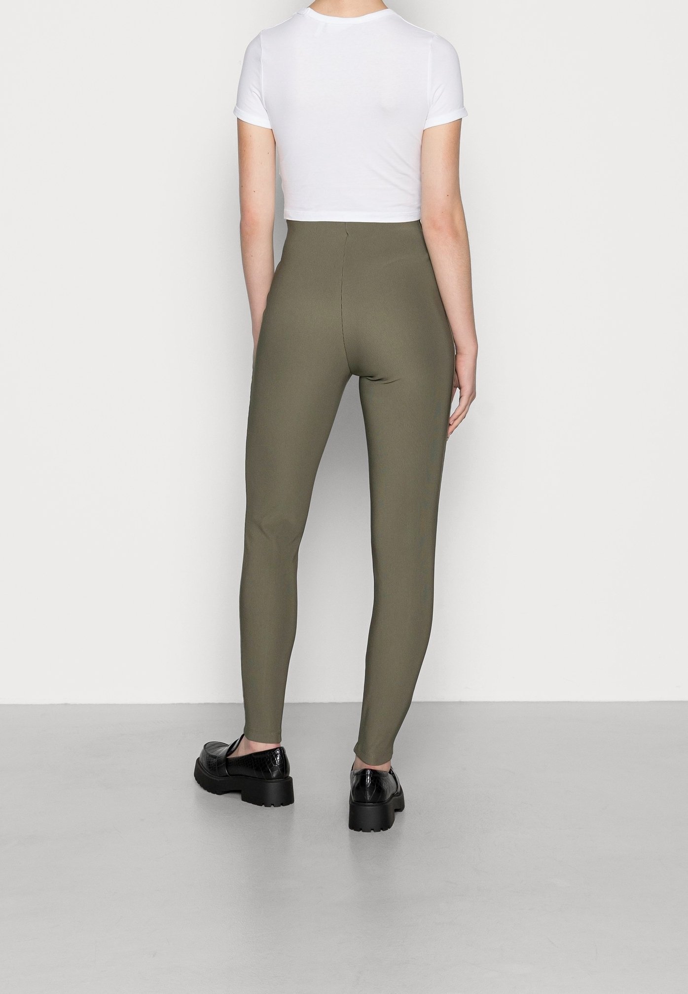 Noisy May Leggings - Broek - kaki