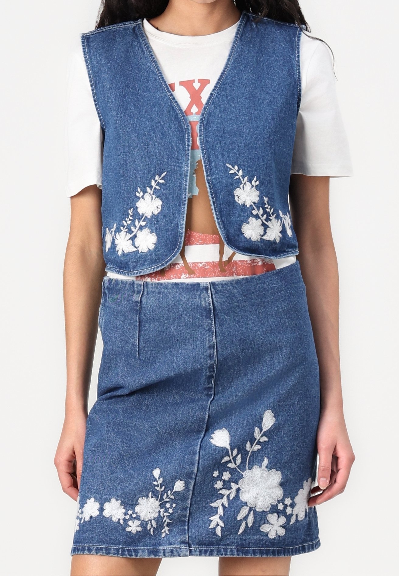 Gilet VILA - blu