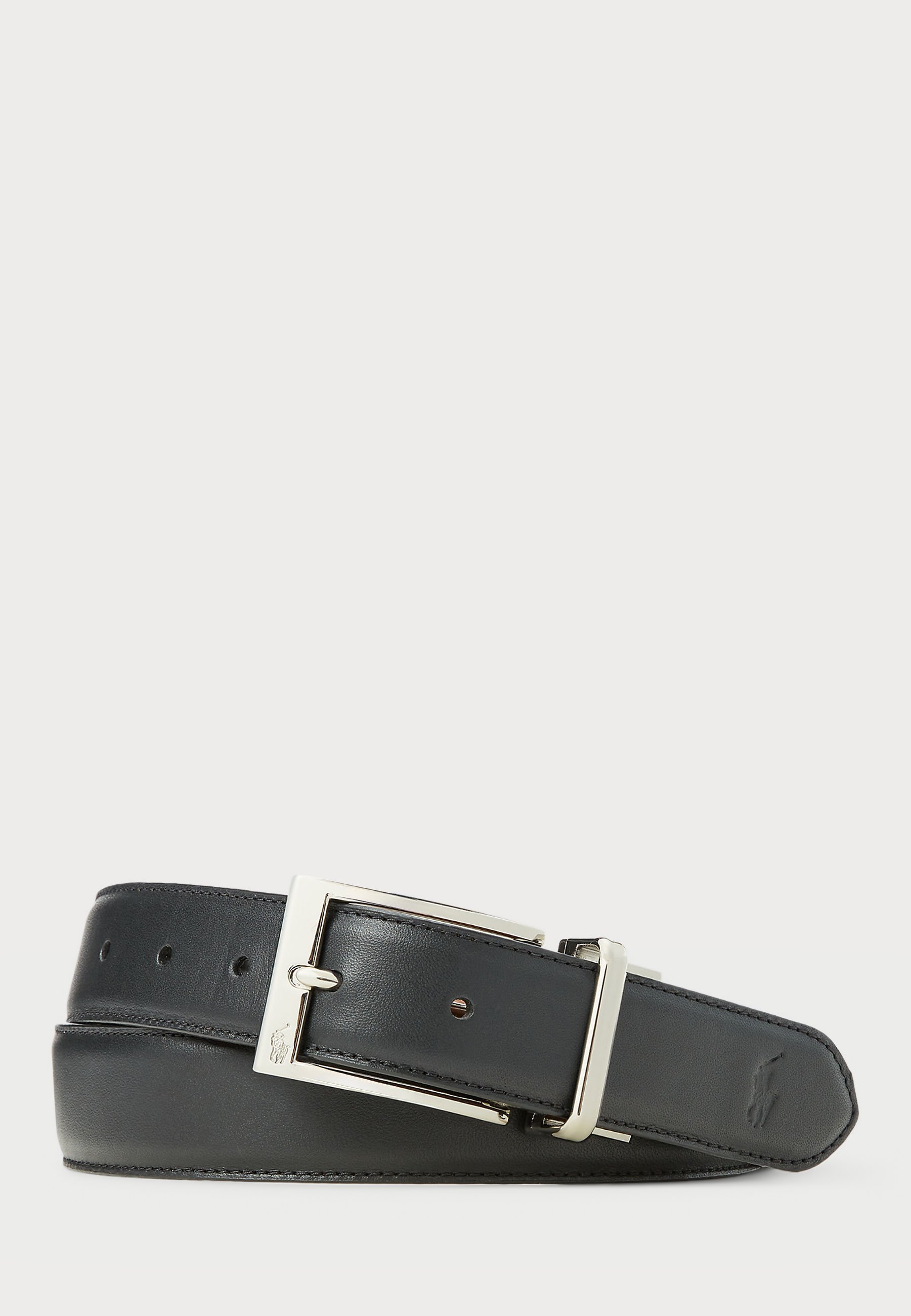 Ceinture habillée réversible en cuir Polo Ralph Lauren - Ceinture business - noir/marron