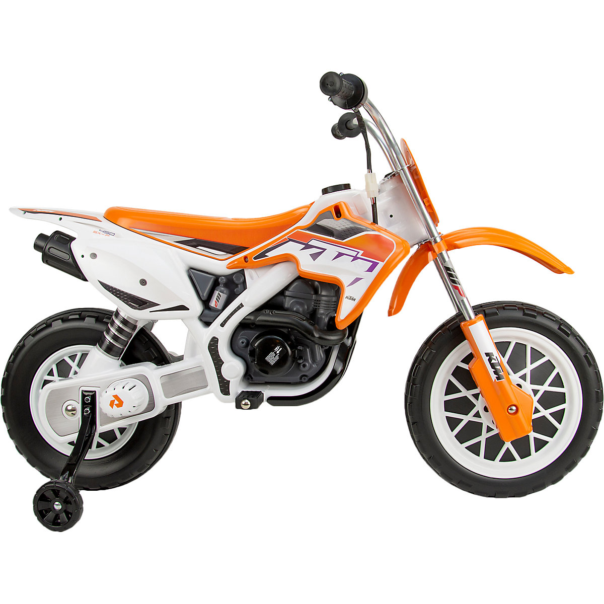 KTM Motocross Motorrad 12V pomarańczowy