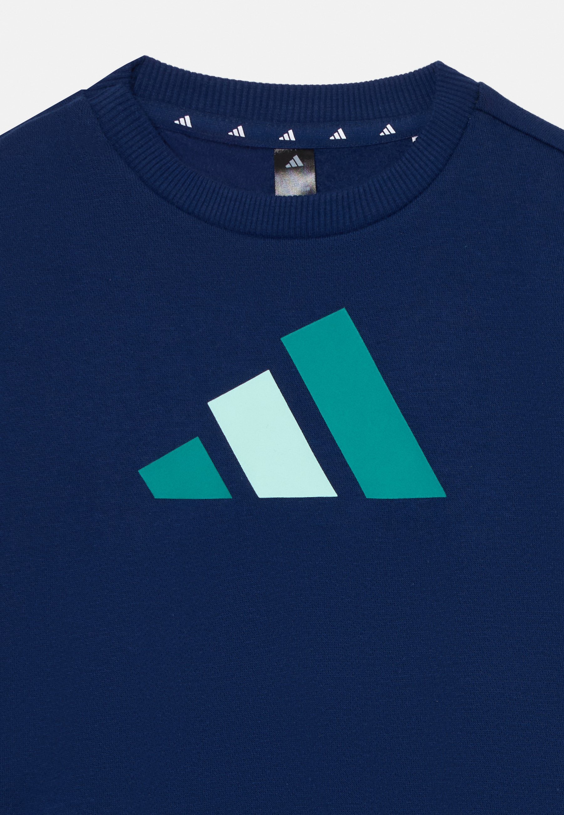 adidas Performance ESSENTIALS SET - Treningsdress - dark blue/pure teal/halo mint