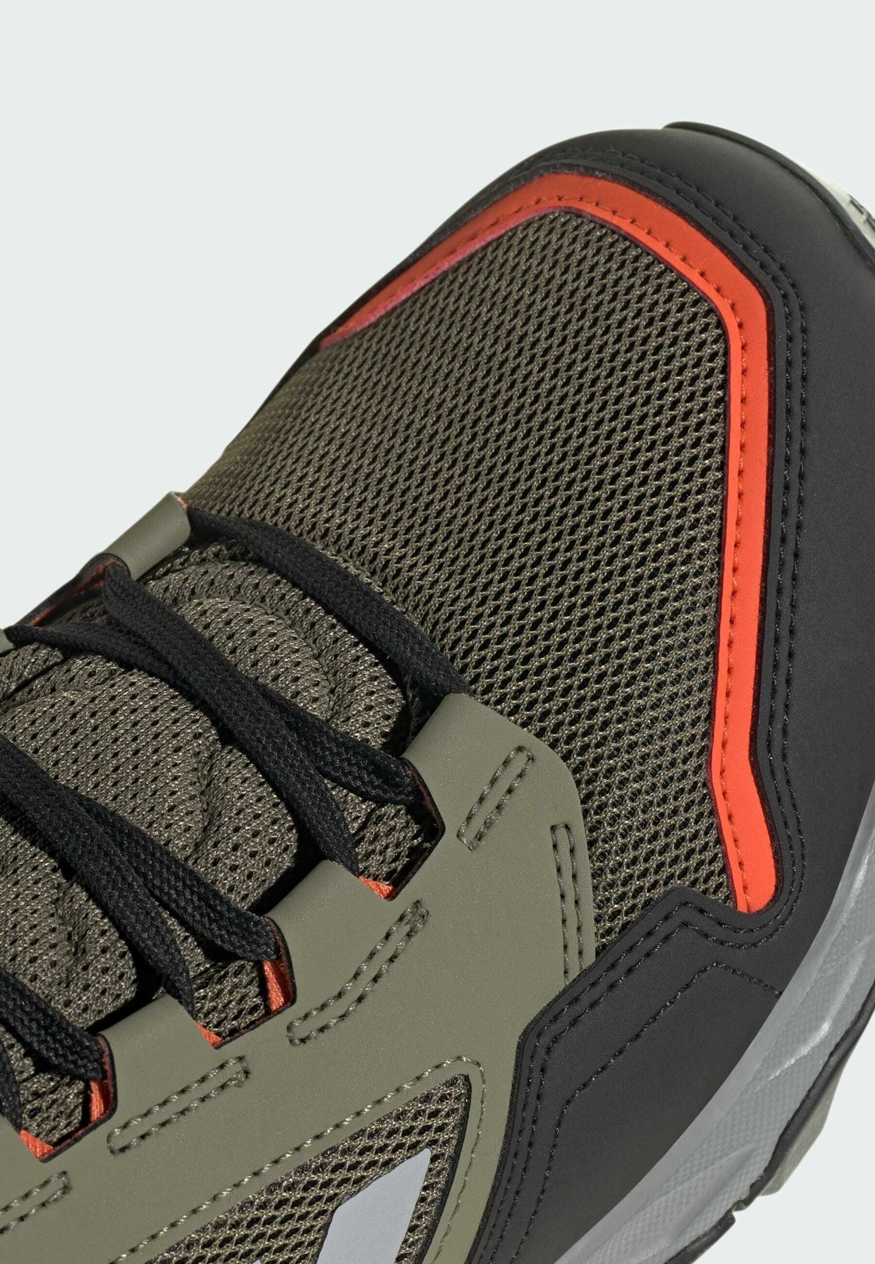 Adidas Terrex TRACEROCKER 2.0 GORE-TEX® TRAIL - Wandelschoenen - olijfgroen, antracietgrijs, effen grijs, semi-impact oranje