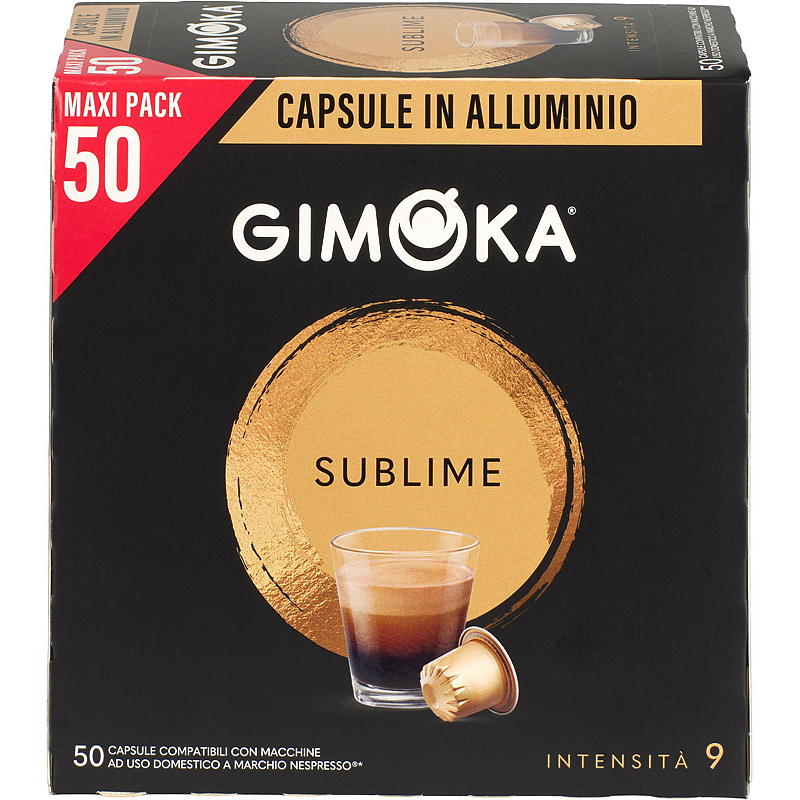 Gimoka kahvikapselit 50 kpl. Sublime