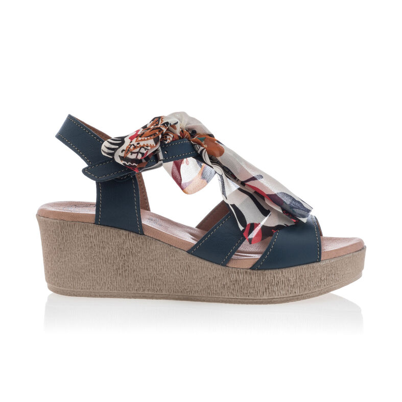 Sandales / nu-pieds Femme Bleu