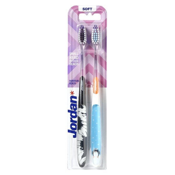 Zobna ščetka Jordan Individual Reach Soft<br>2 kosa