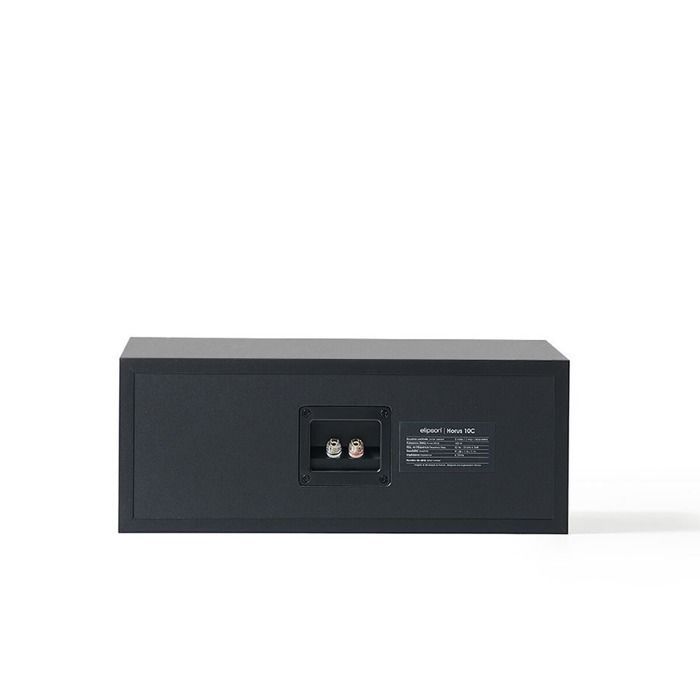 Diffusore centrale - Elipson - Horus 10C - Nero Carbonio - Driver per medi/bassi - Tweeter in seta